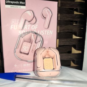 Lote anterior: Auriculares Inalámbricos Rosados Ultra Pods Max con Bluetooth y Pantalla LED