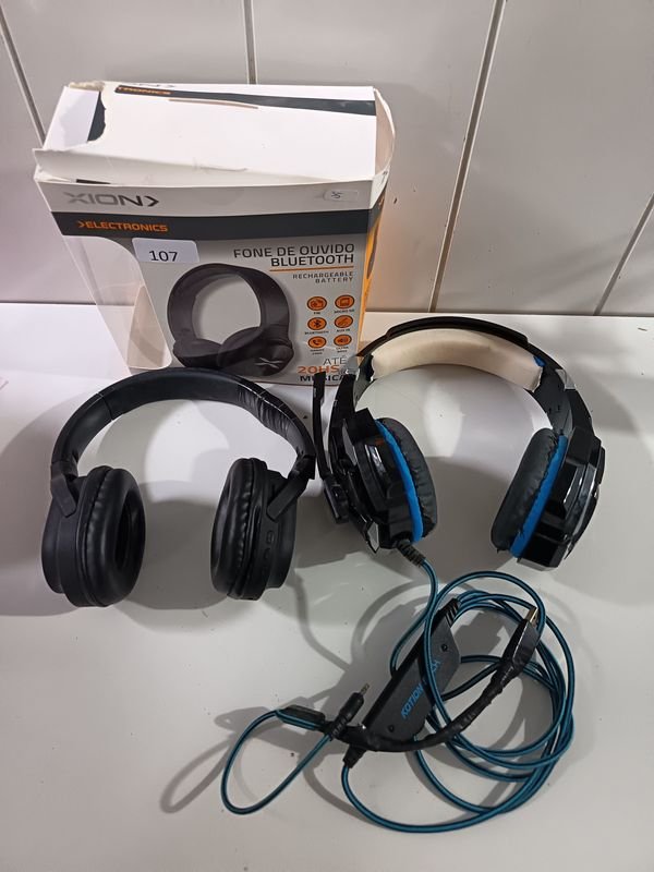 Lote de 2 Auriculares Bluetooth
