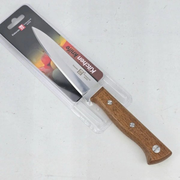 Cuchillo de Cocina Profesional con Mango de Madera