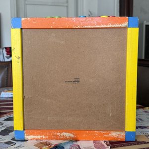 Cubo Didáctico de Madera con Ábaco, Laberinto y Pizarra - imagen 4