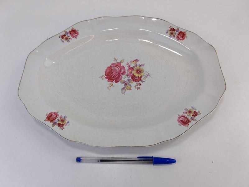 Bandeja Y Salsera Olmos - Piezas de Porcelana - imagen 8