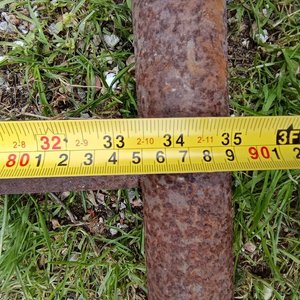 Lote de  estructuras de hierro Varios:  Barras, caños y perfiles metálicos de diferentes largos y secciones - imagen 7