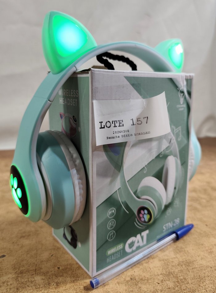 Lote anterior: Auriculares inalámbricos recargables con luz LED