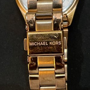 Reloj Michael Kors MK6336 Oro Rosa Champagne Cristal - imagen 7