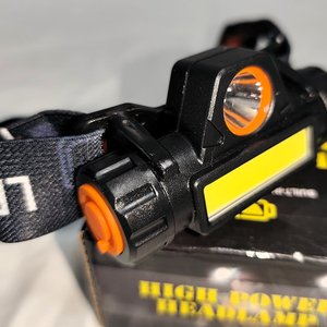 Linterna Minero LED Recargable Alta Potencia con Doble Posición - imagen 3