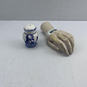 Salero Holandés de Cerámica con Tapa - imagen 3
