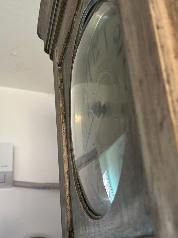 Reloj de Caja en Madera de Roble con Mecanismo Aleman - imagen 13