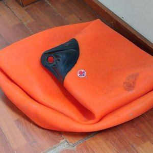 Defensa Náutica Polyform Noruega Naranja (83x83 cm) - imagen 1