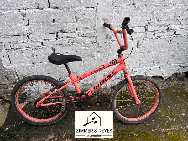 Bicicleta BMX Infantil Rodado 20 Dropp Naranja