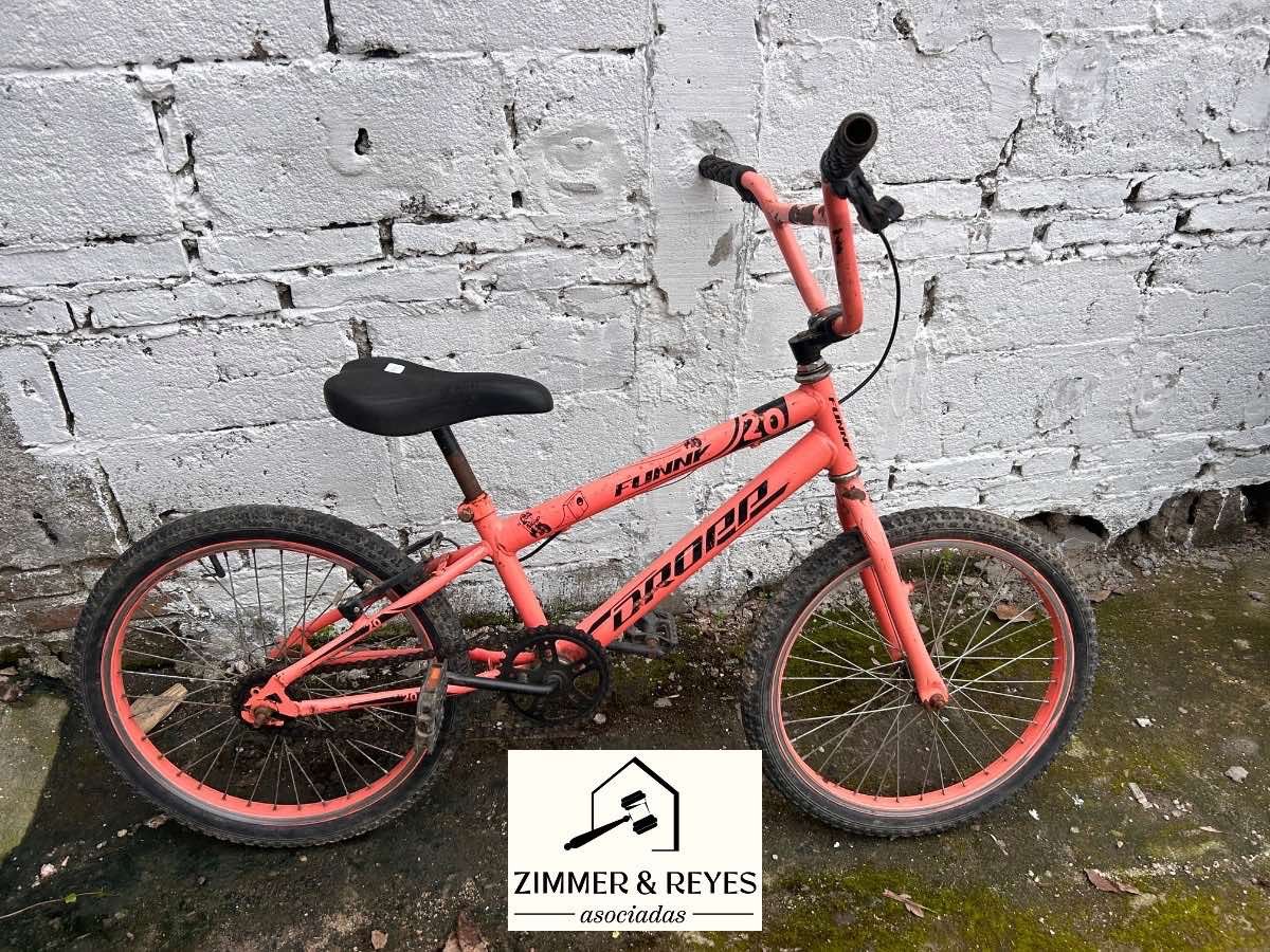 Bicicleta BMX Infantil Rodado 20 Dropp Naranja