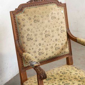 Par de Sillones Luis XVI para Retapizar - imagen 3