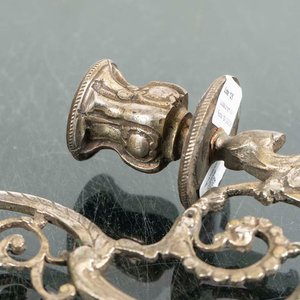 Aplique de Pared de Bronce Estilo Antiguo para Portavelas - imagen 2