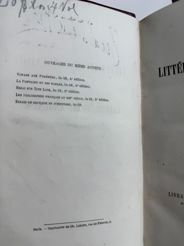 Colección de libros antiguos de Historia de la literatura inglesa - imagen 5