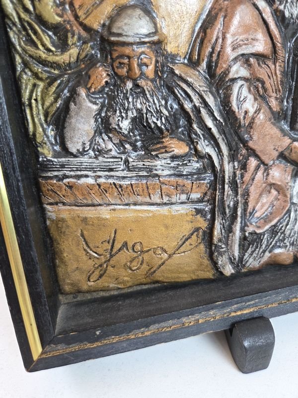 Tres cuadros de Jerusalén firmados por sus artistas - imagen 6