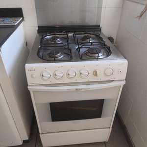 Cocina a Gas Whirlpool Blanca 4 Hornallas con Horno - imagen 1