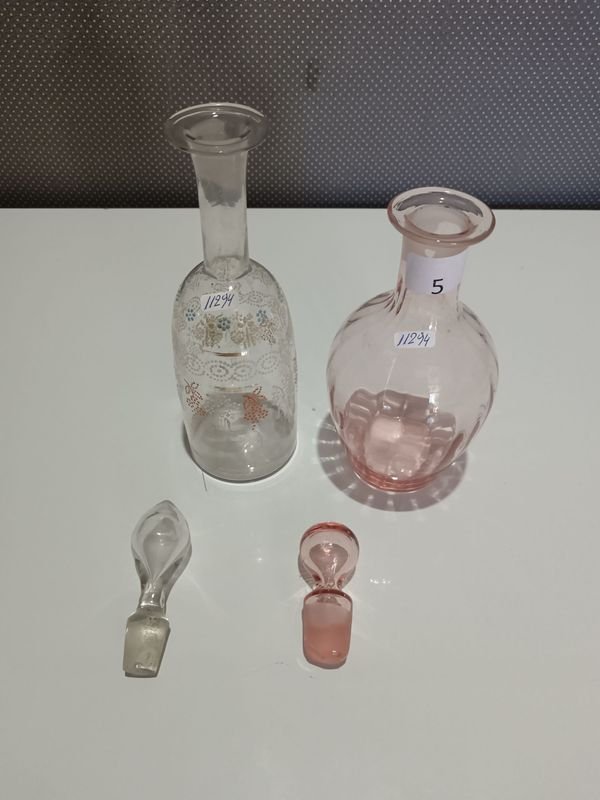 Dos botellones de cristal antiguos y valiosos - imagen 5