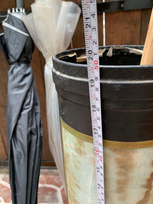 Paraguas y bastones de madera con cubierta de tela - imagen 3