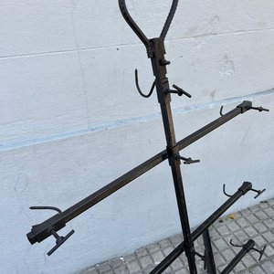 Cruz para Asado de Cordero o Lechón con 3 Posiciones (1.30m) - imagen 3