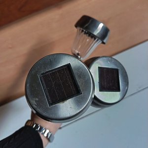 Set de 3 Luces Solares para Jardín con Panel - imagen 2