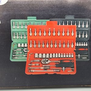Juego de Dados y Puntas de 46 Piezas con Encastre de 1/4'' - imagen 3
