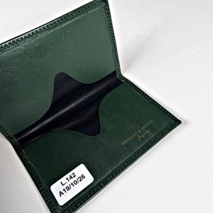 Tarjetero de Cuero Rolex Bresciani & Laffitte Joyas Verde Oscuro - imagen 5