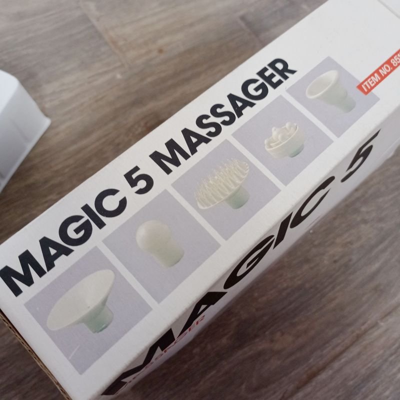 Masajeador Magic 5 en caja, nuevo y funcionando - imagen 3