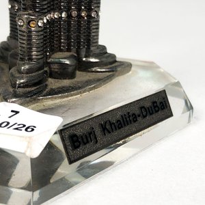 Réplica Burj Khalifa, Torre Más Alta del Mundo, 23 cm - imagen 2