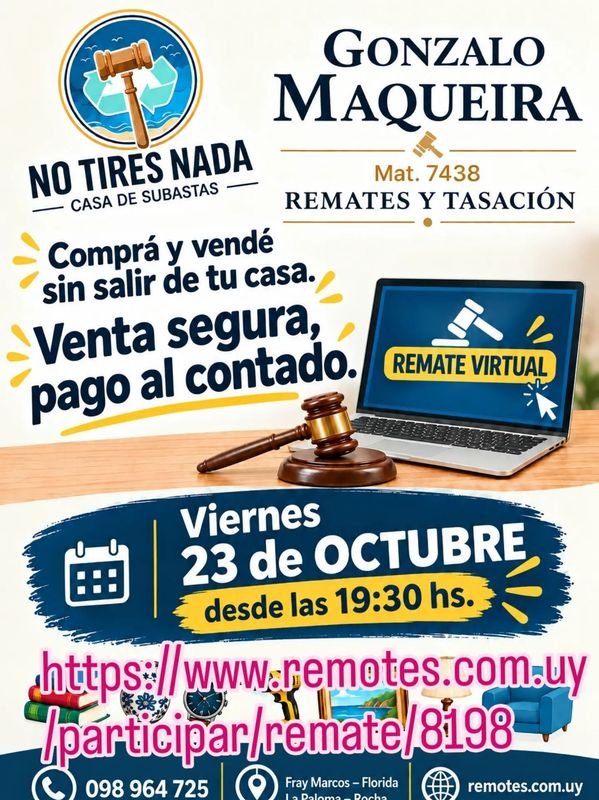 Remate Virtual de Inmuebles y Más
