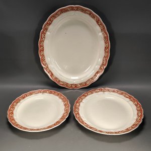 Tres Fuentes Ovaladas Loza Inglesa Grindley Marlborough Modelo Oakland - imagen 4