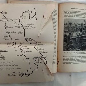 2 Libros "Circulo Militar-Biblioteca del Oficial" - Tropas de Montaña e Informes del Comandante Aliado, 1947 - imagen 7