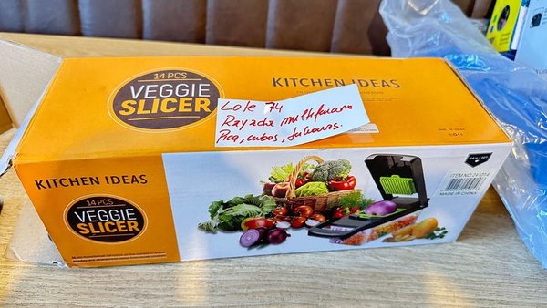 Rayador Multifunción "Veggie Slicer" con Accesorios