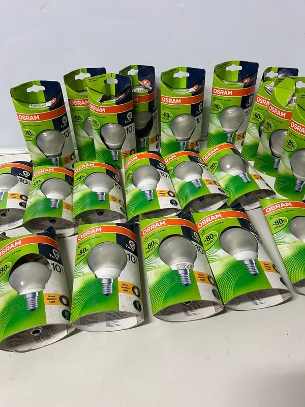 21 Lámparas Osram Duluxstar Mini Globe 7W E14 Luz Cálida