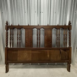 Cama Antigua de 2 Plazas Desarmable Estilo Clásico - imagen 13