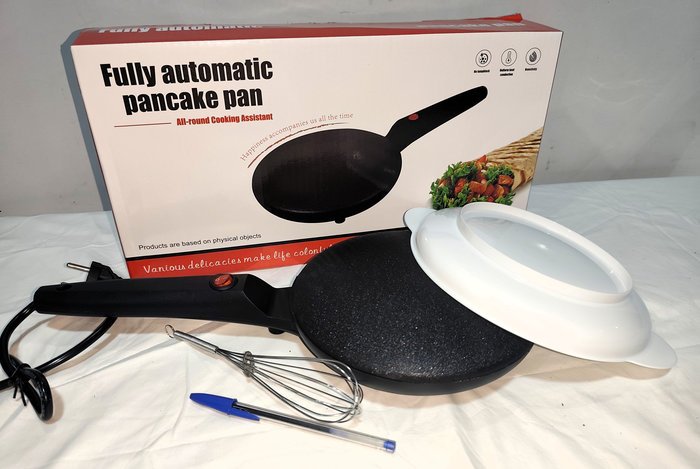 Panquequera Eléctrica Automática Nueva en Caja con Accesorios