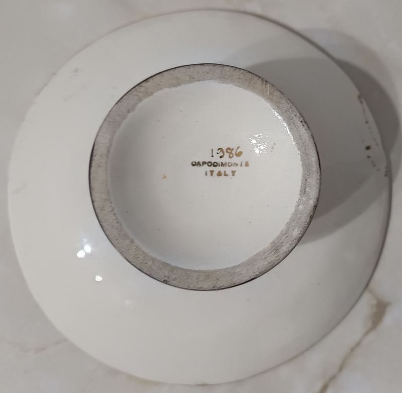 Platos de Porcelana Capodimonte - Colección de Arte Cerámico - imagen 4