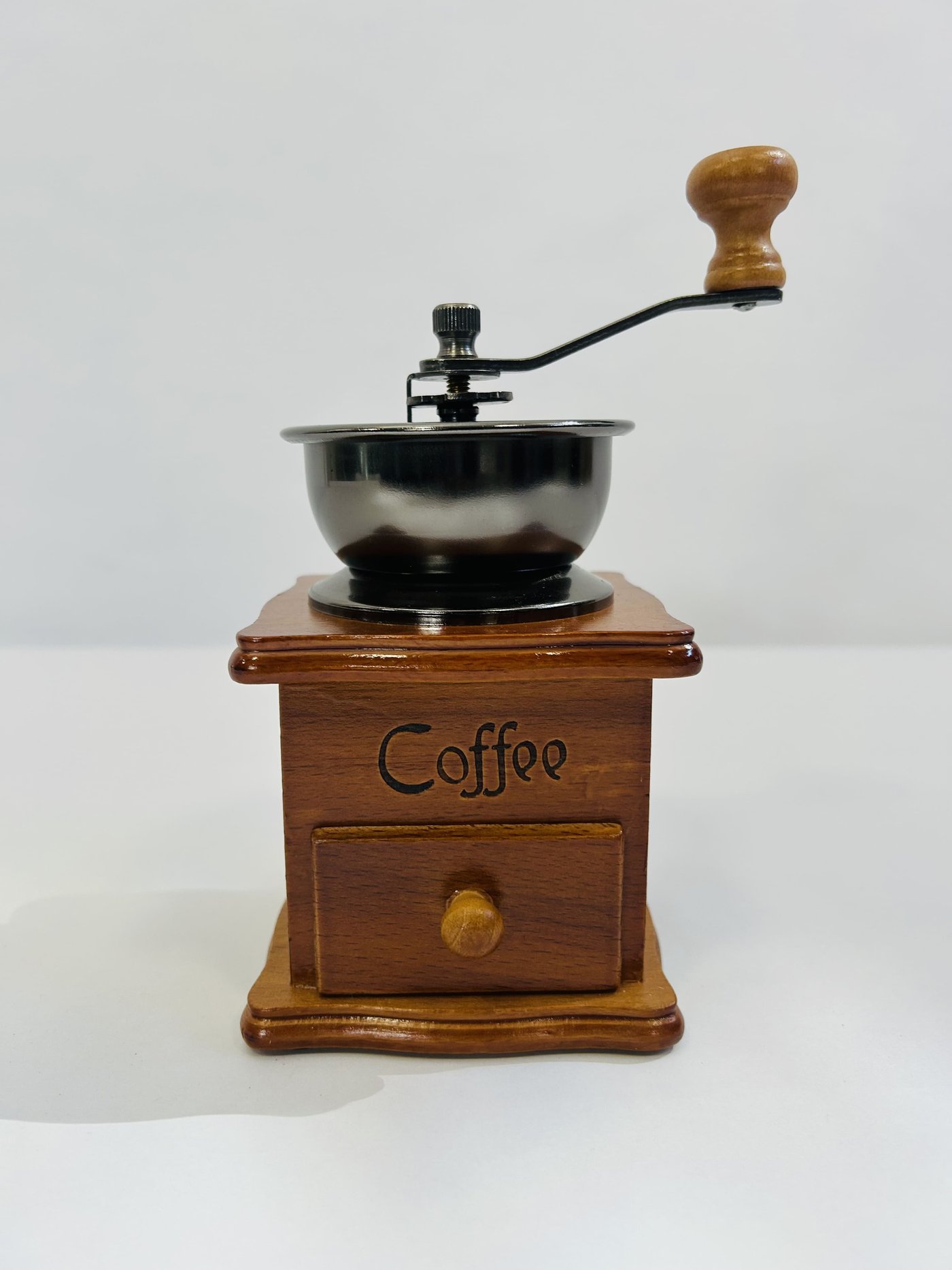 Molinillo de Café Vintage de Madera y Metal