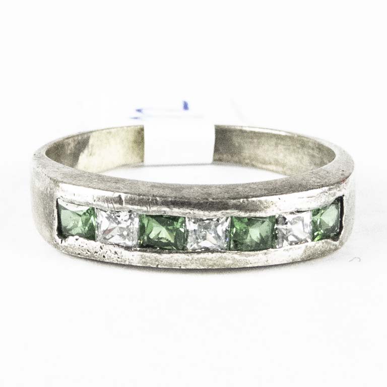 Anillo de plata con fantasia - Peso: 2,6gr