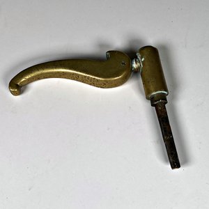 Par de Manijas de Bronce Antiguas para Puerta - imagen 3
