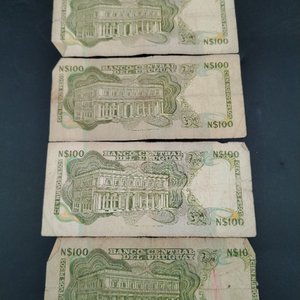 4 Billetes de 100 Nuevos Pesos Uruguayos - imagen 5