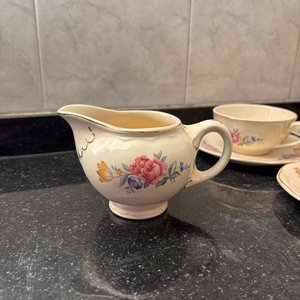 Juego de Té Versailles Porcelana con Flores - imagen 7