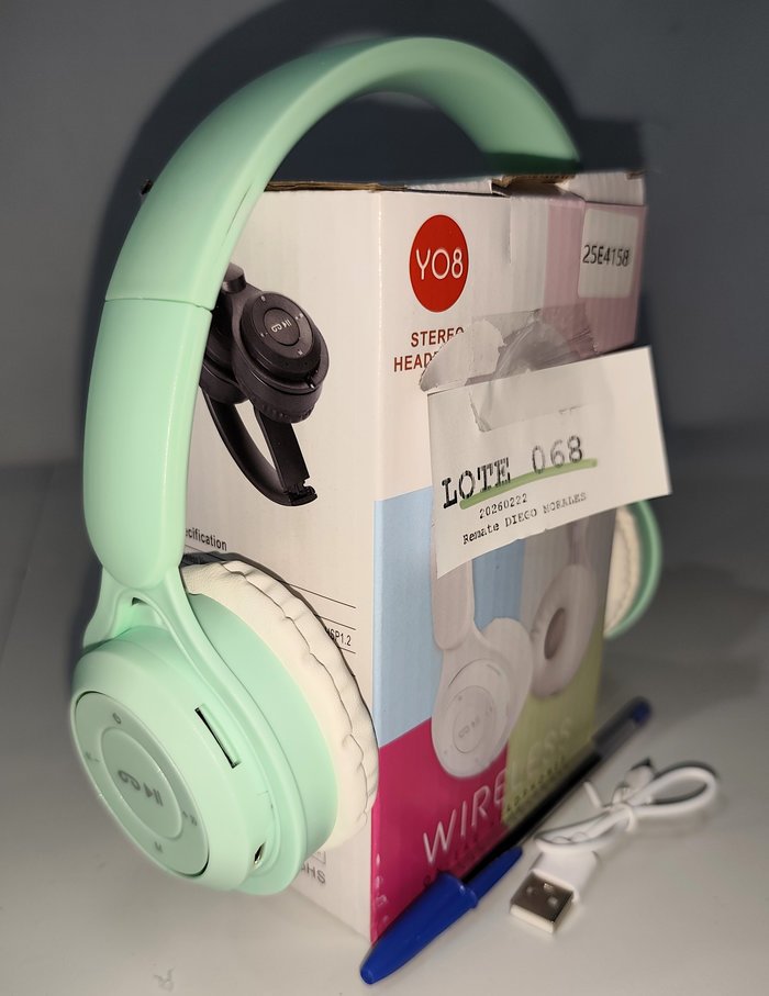 Lote siguiente: Auriculares Vincha Recargables BT Plegables Nuevos