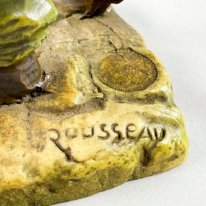 Figura de personaje con guitarra, estilo Rousseau, 27 cm - imagen 4