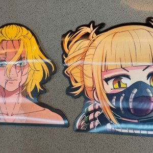 Stickers Anime Personajes Rubios - imagen 2
