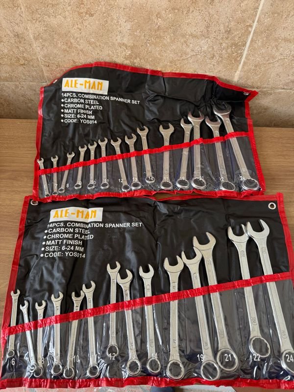 Juego de 14 Llaves Combinadas Ale-Man