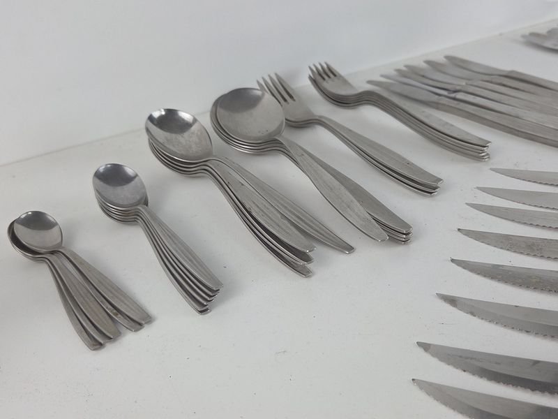 Cubiertos de acero inoxidable para camping y cocina - imagen 9