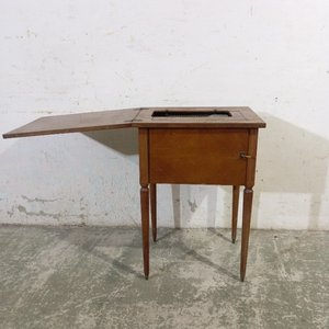 Mesa Mueble de Madera con Máquina de Coser Singer Eléctrica Incorporada y Tapa Rebatible - imagen 5