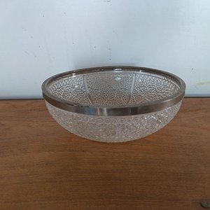 Lote anterior: Bowl de Vidrio Labrado con Borde Metálico