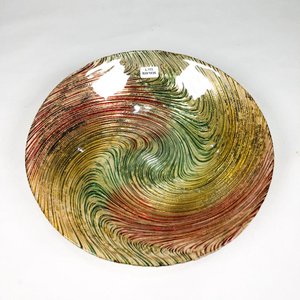 Lote siguiente: Centro Decorativo Hialino Multicolor Vidrio Soplado 29 x 7 cm