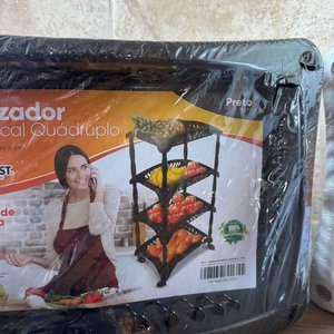 Lote anterior: Estantería Negra para Cocina con 4 Estantes