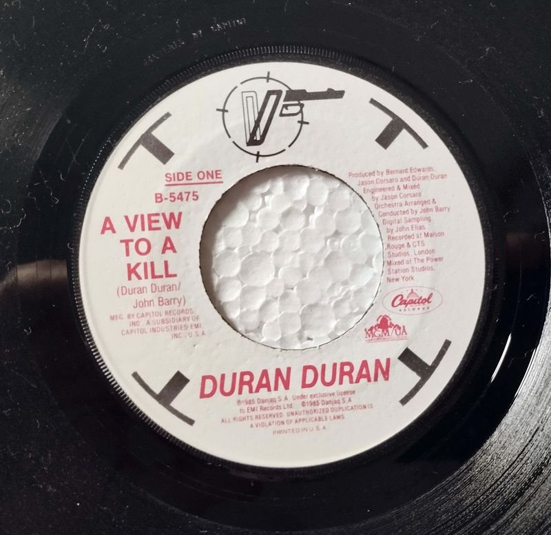 Duran Duran - A View To A Kill - Vinilo Importado USA 1985 - imagen 4